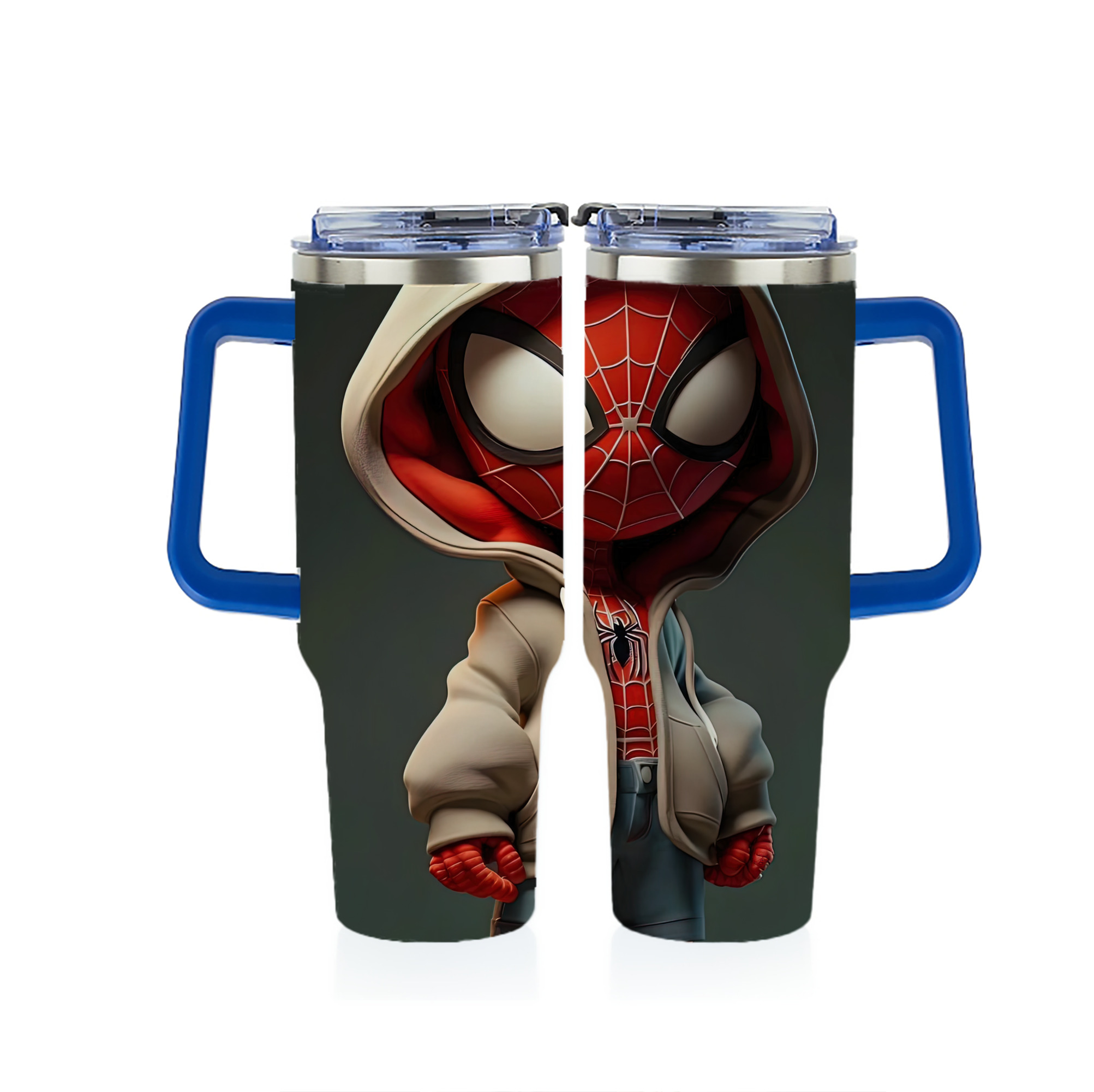 Spider Man スパイダーマン 1200ｍLフルプリント車用タンブラー