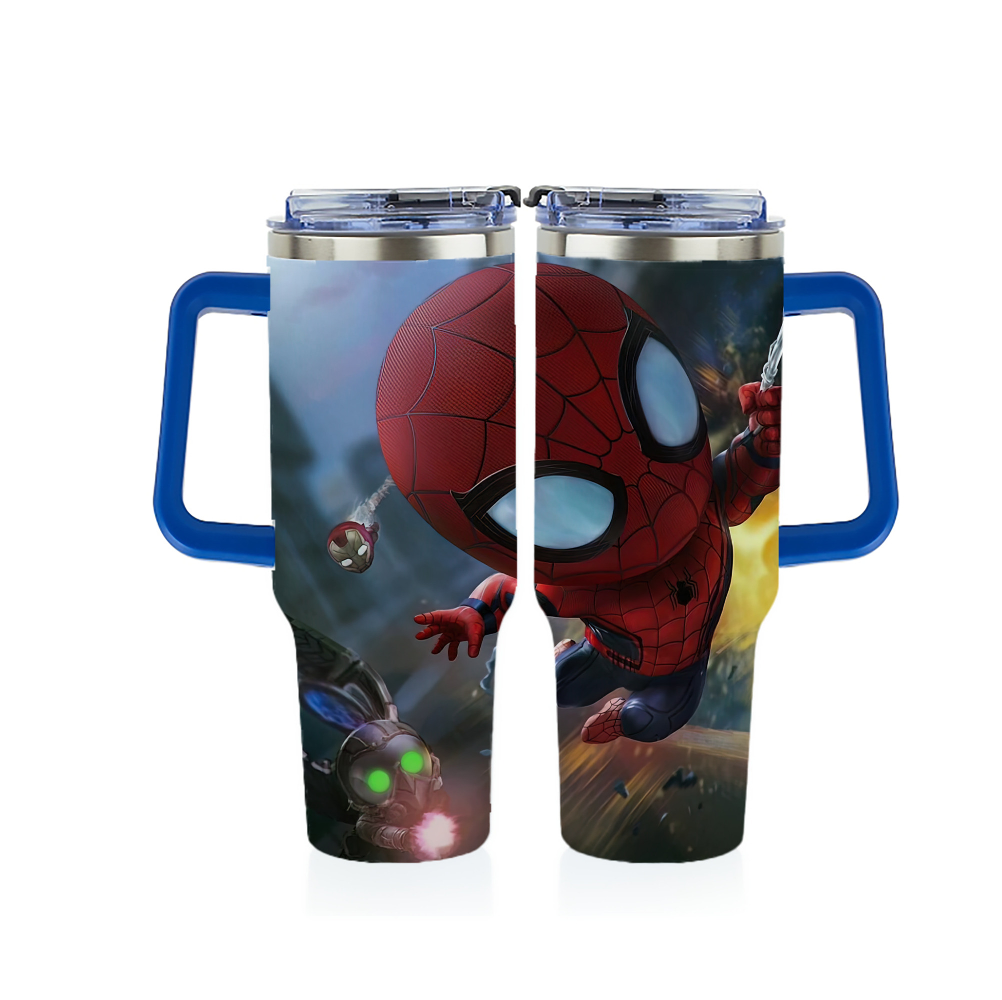（画像用） Spider Man スパイダーマン 1200ｍLフルプリント車用タンブラー