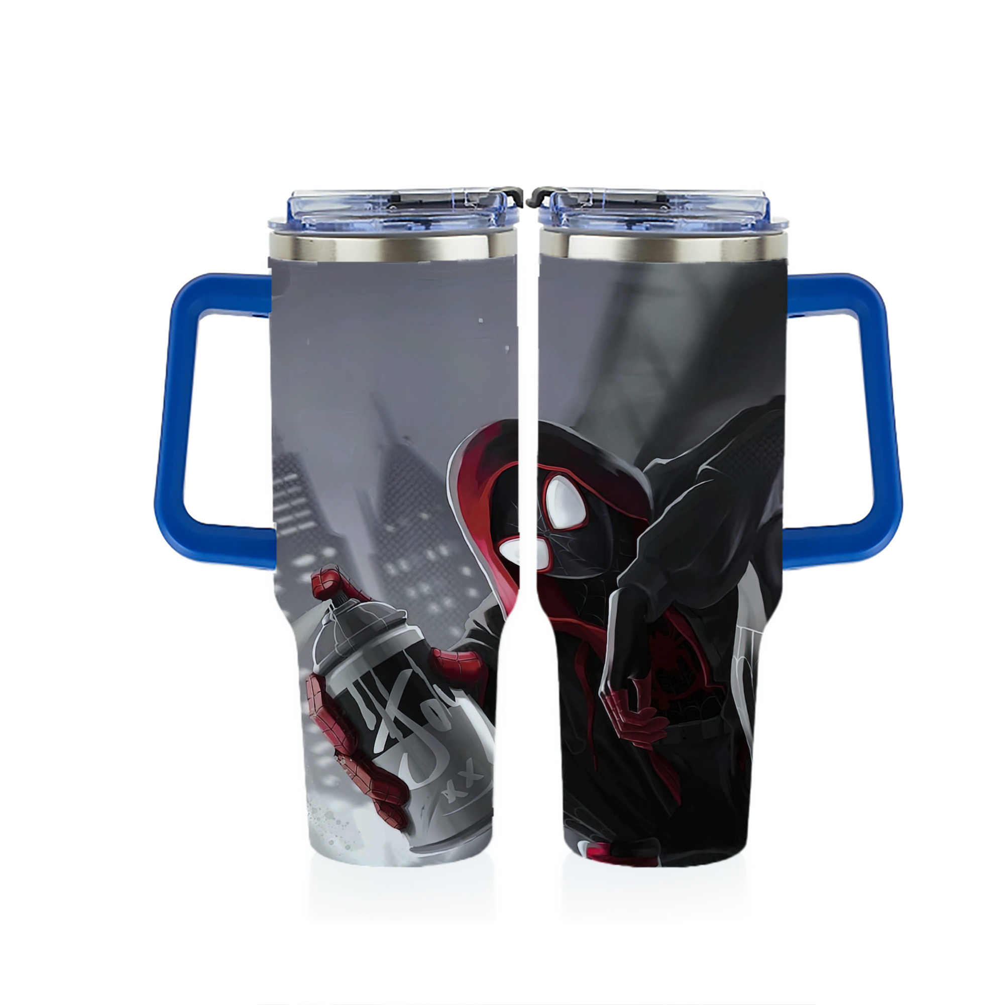 Spider Man スパイダーマン 1200ｍLフルプリント車用タンブラー