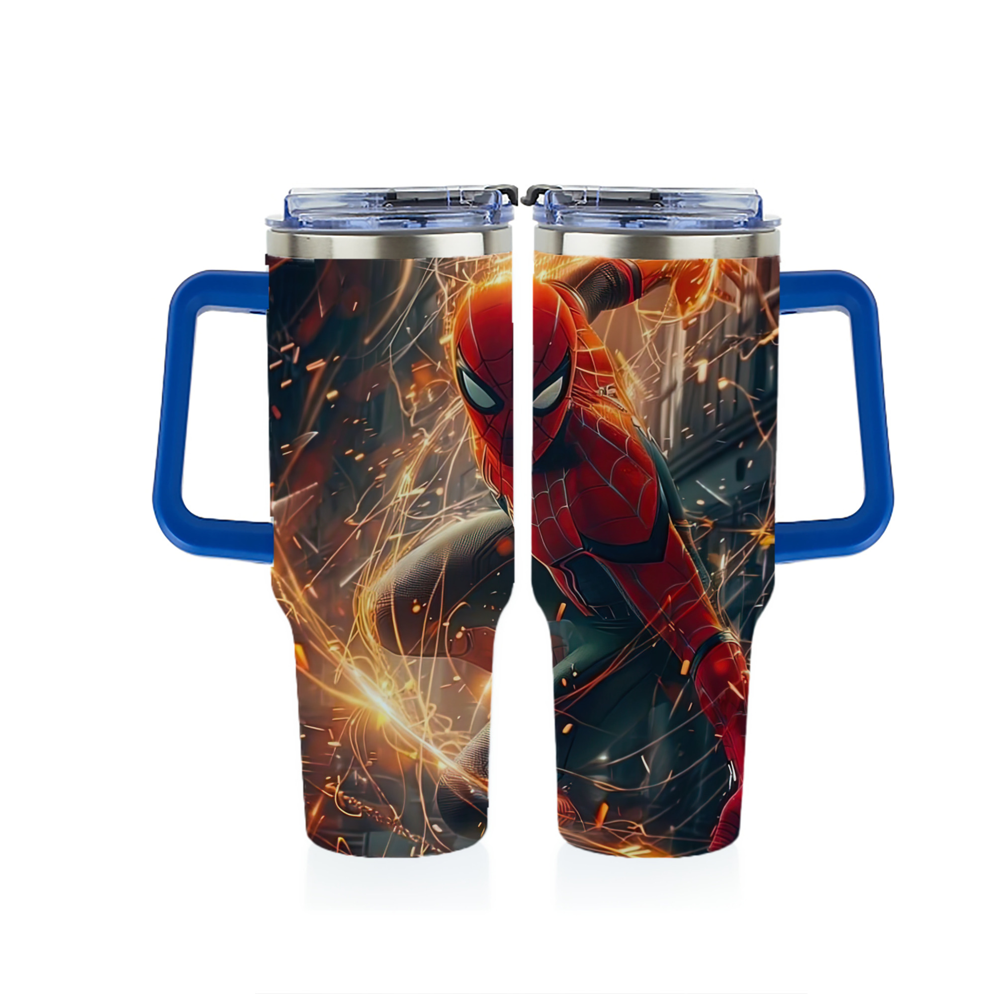 Spider Man スパイダーマン 1200ｍLフルプリント車用タンブラー