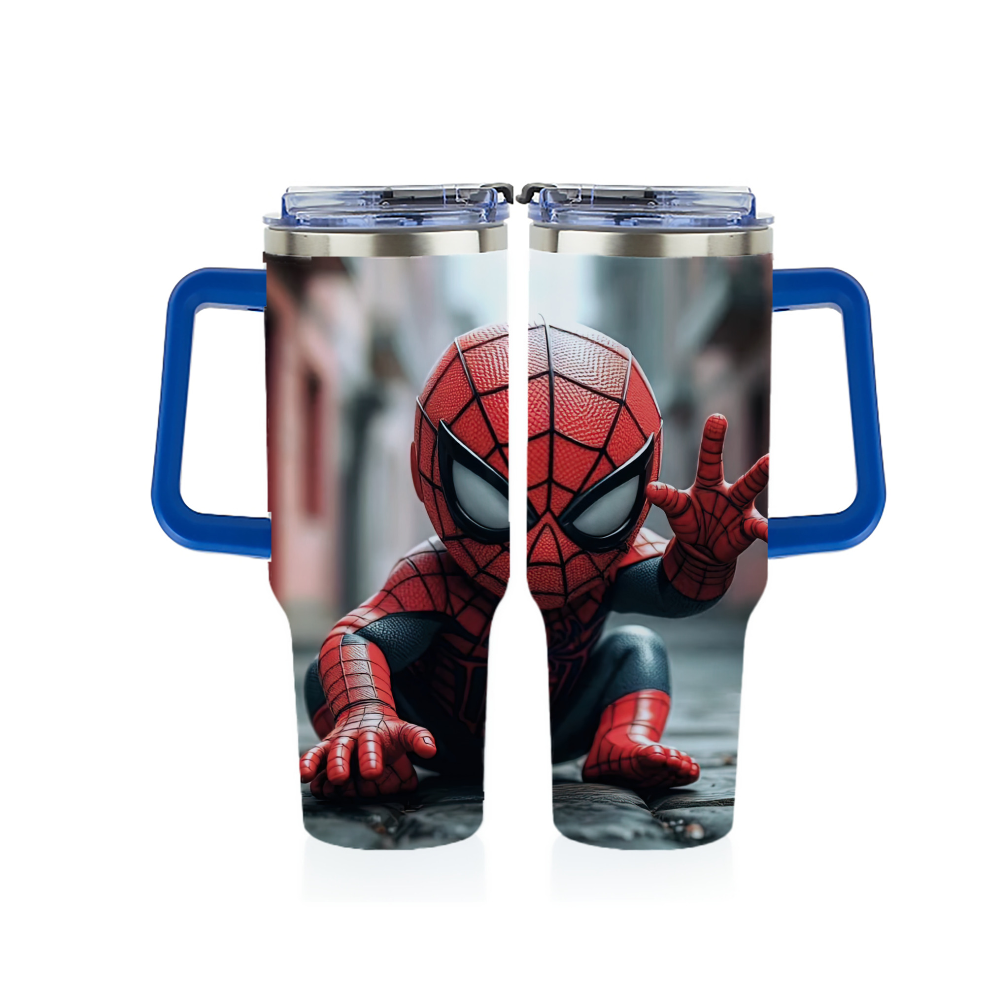 Spider Man スパイダーマン 1200ｍLフルプリント車用タンブラー