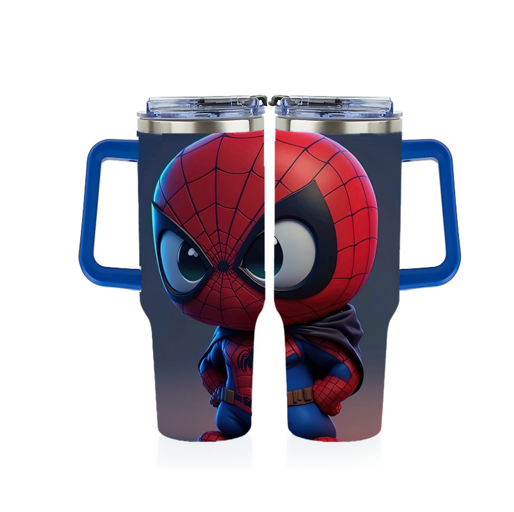 （画像用） Spider Man スパイダーマン 1200ｍLフルプリント車用タンブラー