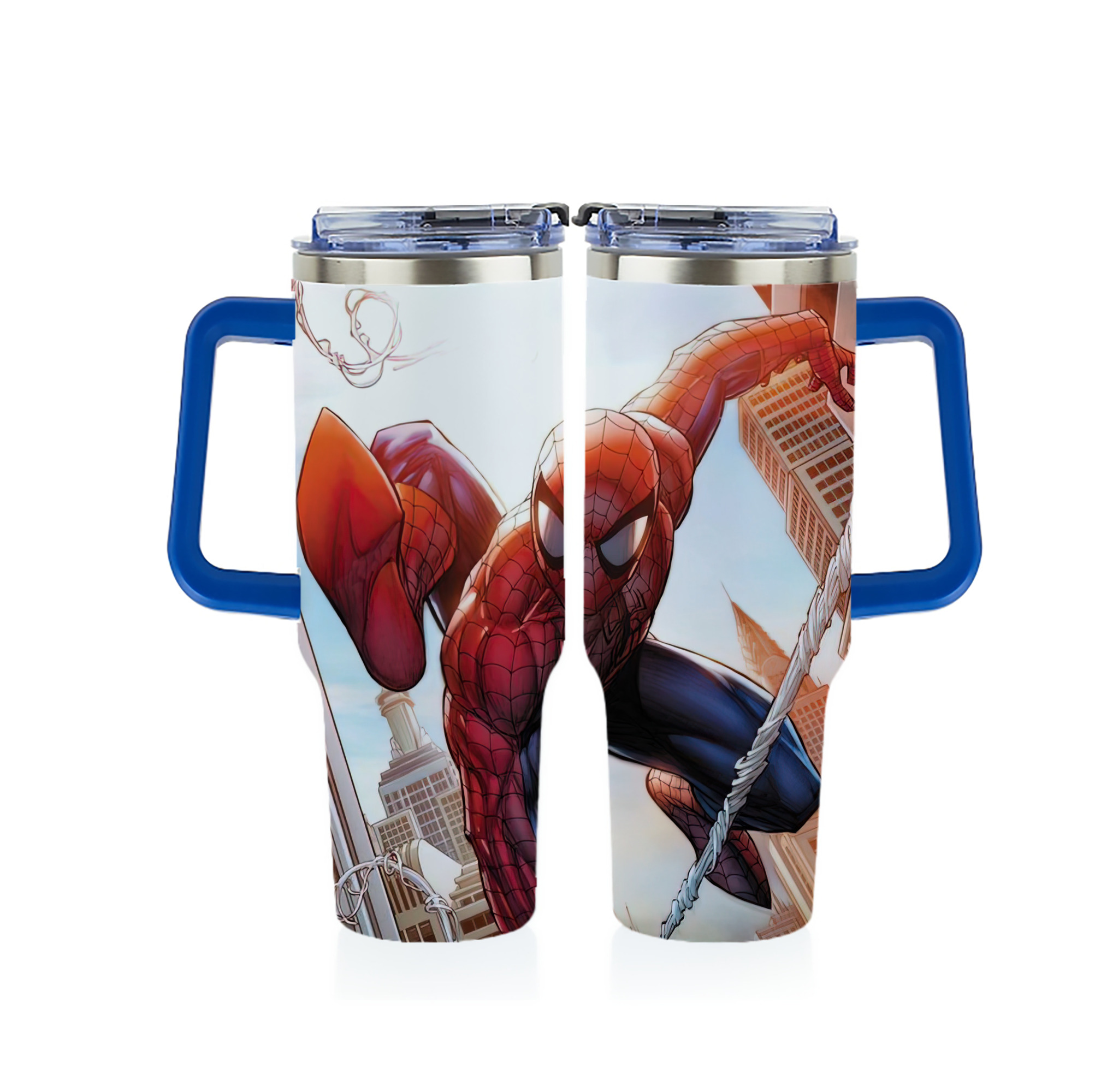 Spider Man スパイダーマン 1200ｍLフルプリント車用タンブラー