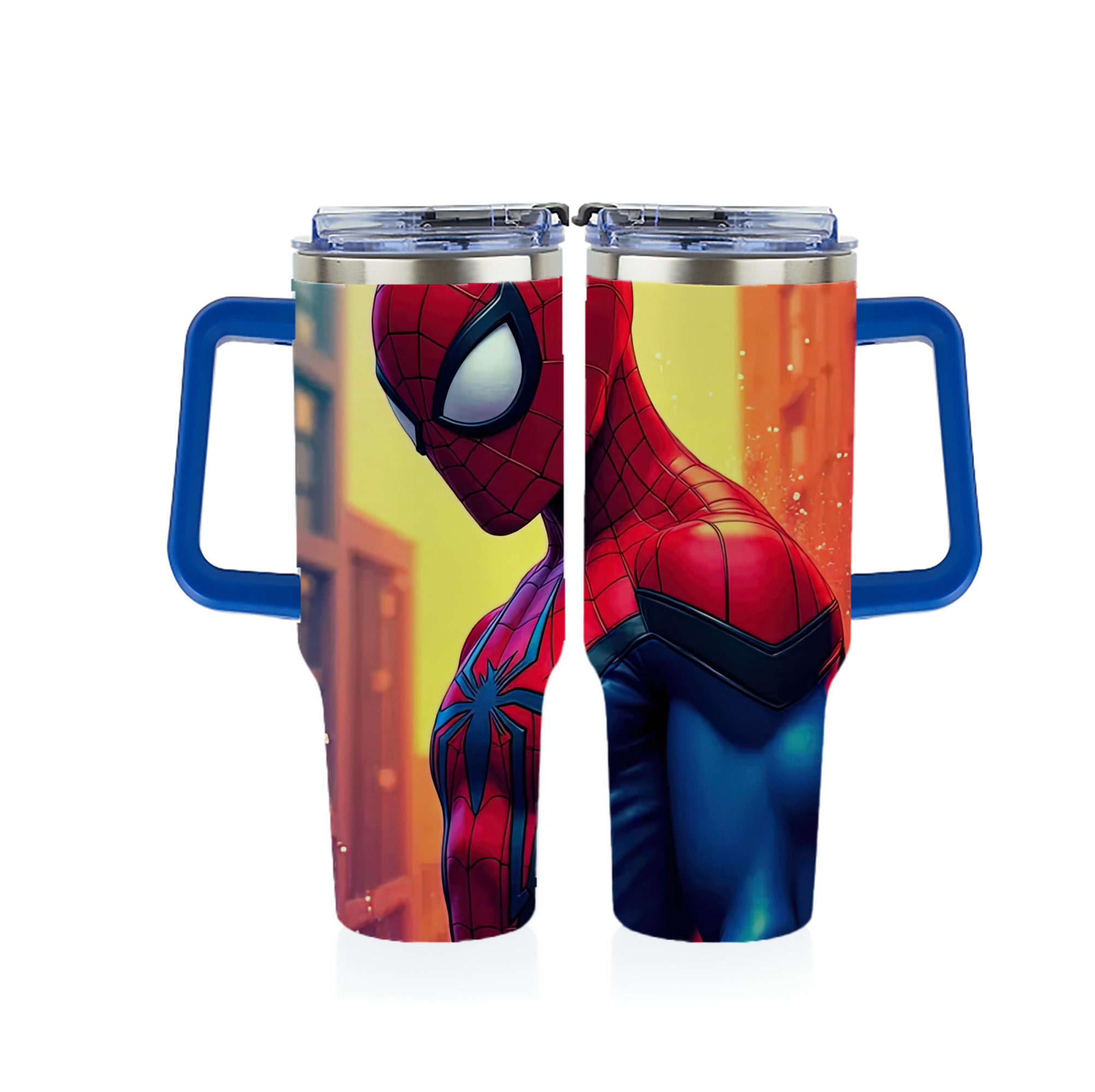 （画像用） Spider Man スパイダーマン 1200ｍLフルプリント車用タンブラー