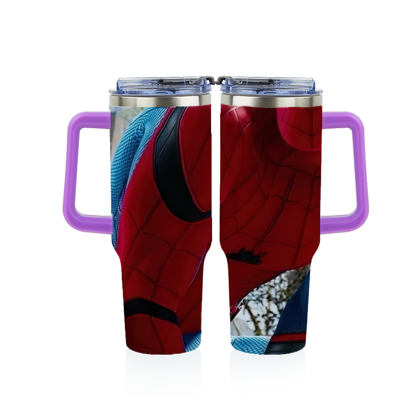 （画像用） Spider Man スパイダーマン 1200ｍLフルプリント車用タンブラー