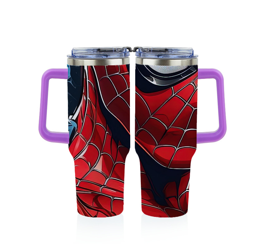 （画像用） Spider Man スパイダーマン 1200ｍLフルプリント車用タンブラー