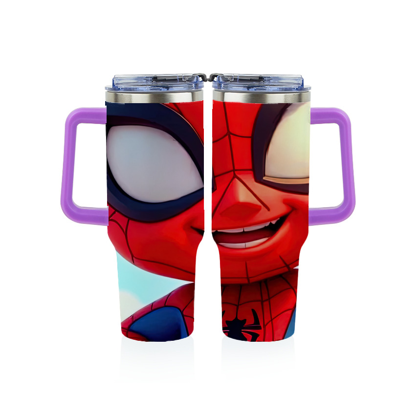 （画像用） Spider Man スパイダーマン 1200ｍLフルプリント車用タンブラー