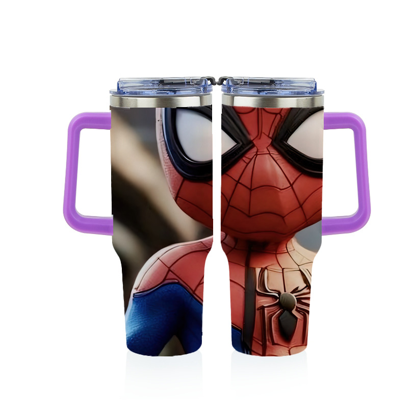 （画像用） Spider Man スパイダーマン 1200ｍLフルプリント車用タンブラー