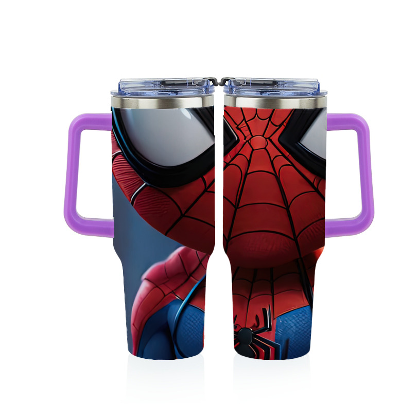 （画像用） Spider Man スパイダーマン 1200ｍLフルプリント車用タンブラー