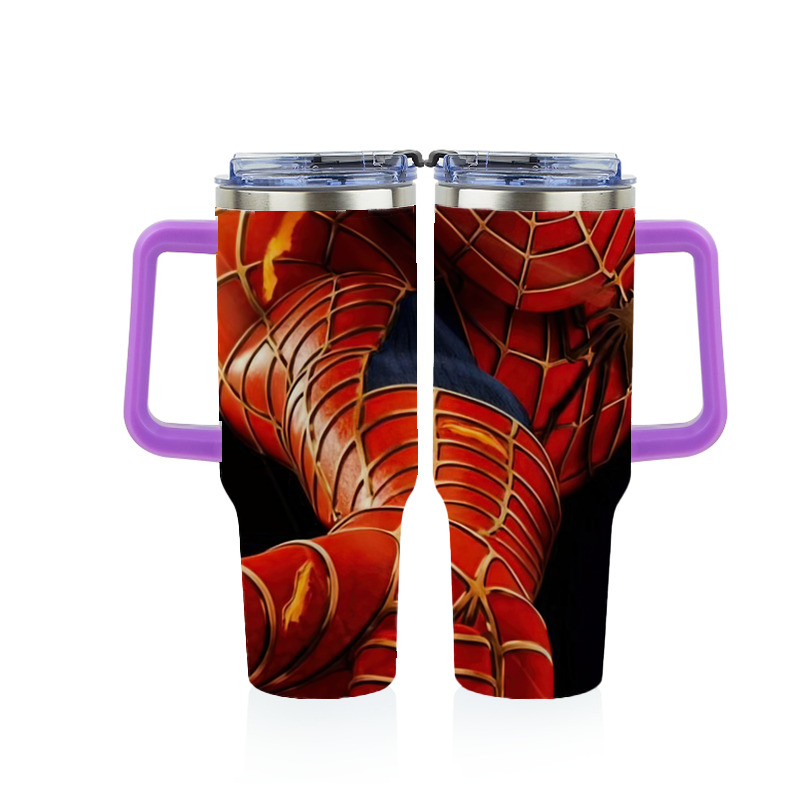 （画像用） Spider Man スパイダーマン 1200ｍLフルプリント車用タンブラー