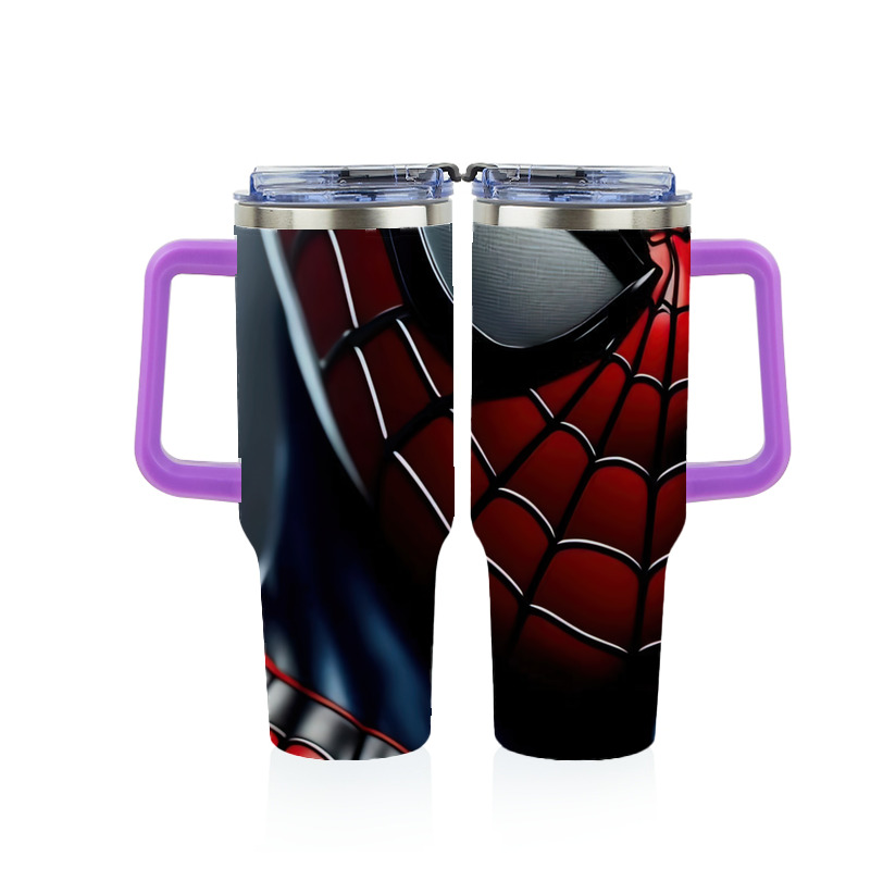 （画像用） Spider Man スパイダーマン 1200ｍLフルプリント車用タンブラー