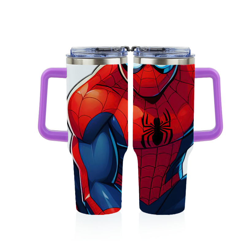 （画像用） Spider Man スパイダーマン 1200ｍLフルプリント車用タンブラー