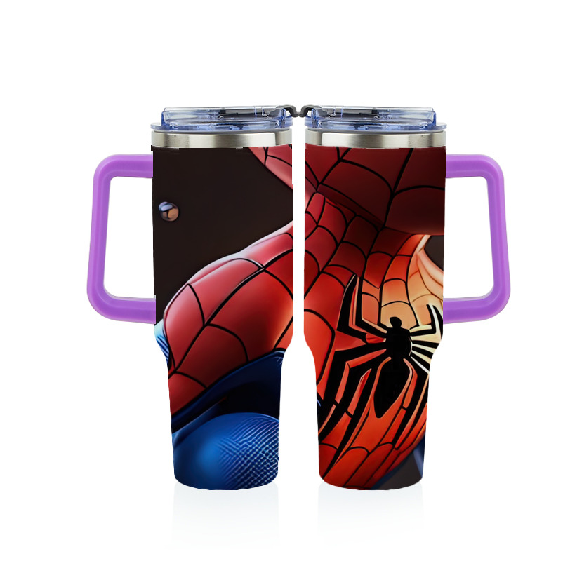 （画像用） Spider Man スパイダーマン 1200ｍLフルプリント車用タンブラー