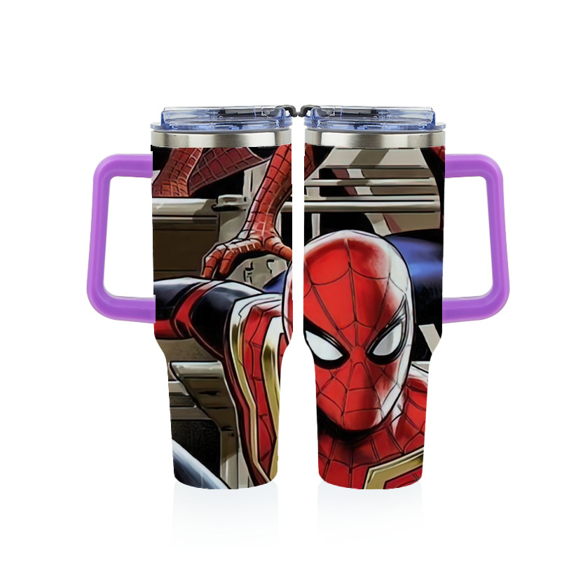 （画像用） Spider Man スパイダーマン 1200ｍLフルプリント車用タンブラー