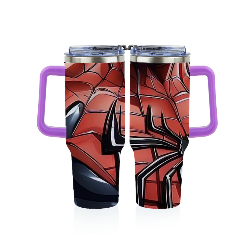 Spider Man スパイダーマン 1200ｍLフルプリント車用タンブラー
