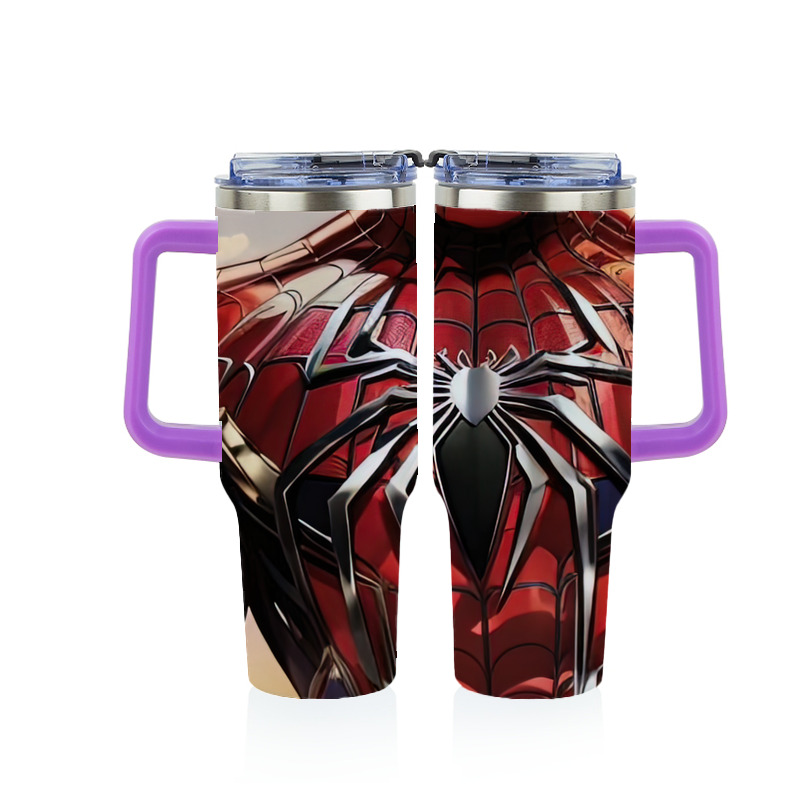（画像用） Spider Man スパイダーマン 1200ｍLフルプリント車用タンブラー