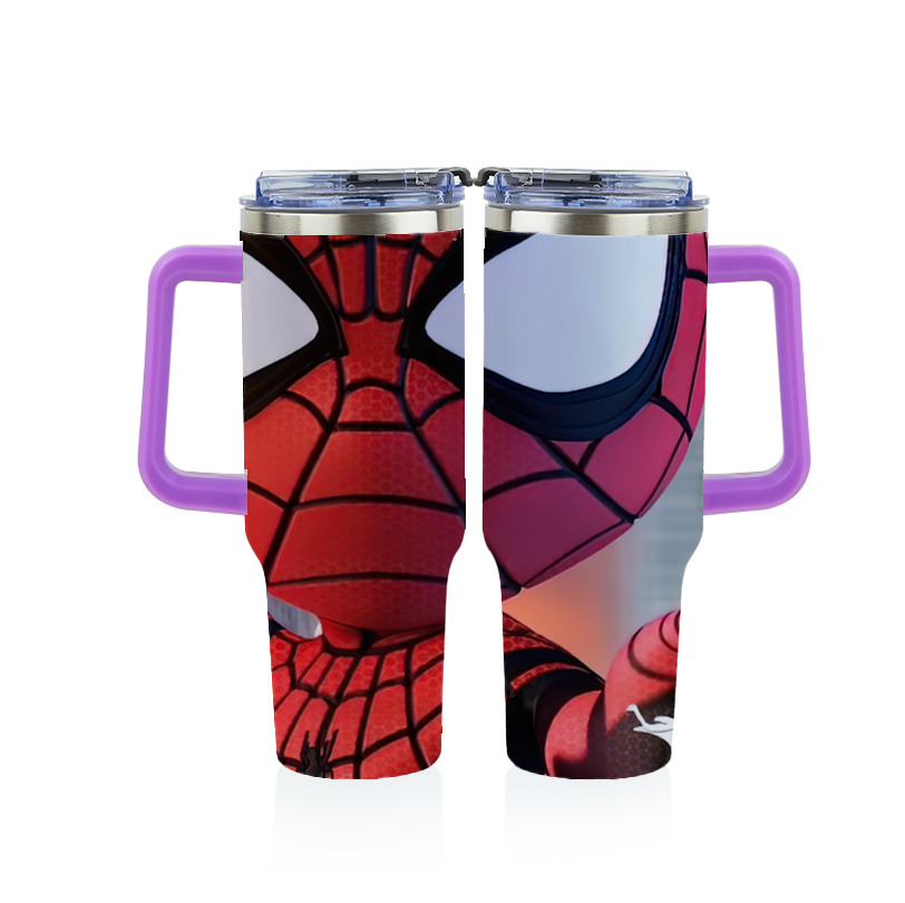 （画像用） Spider Man スパイダーマン 1200ｍLフルプリント車用タンブラー