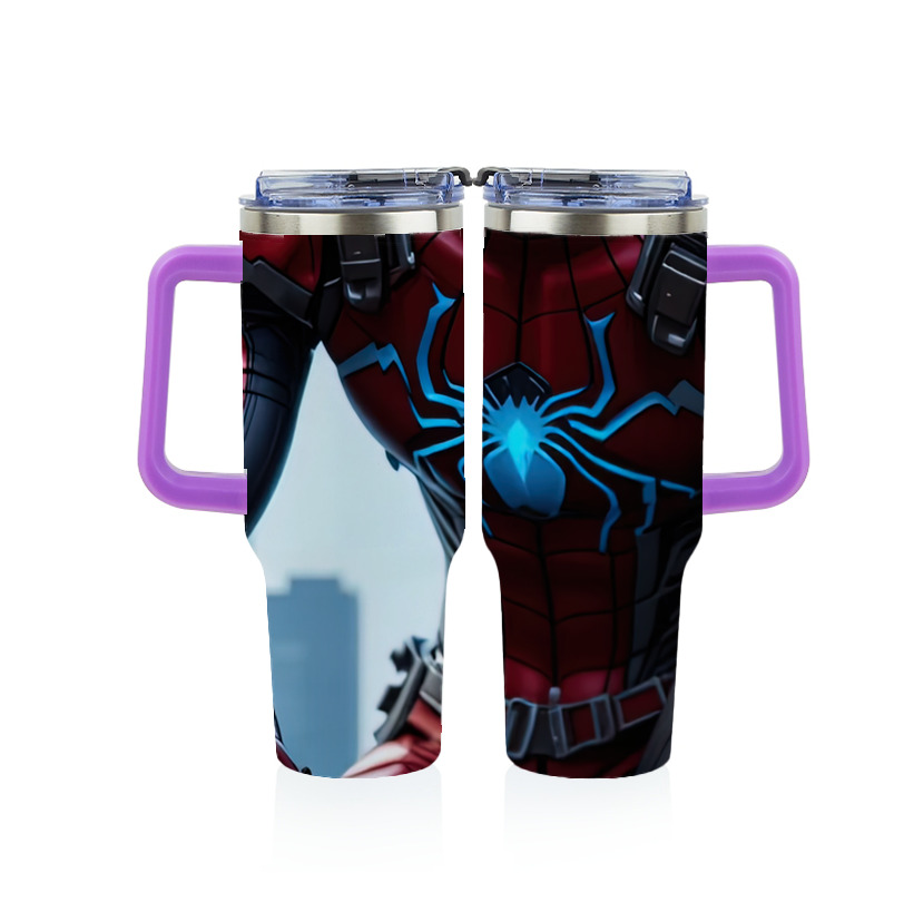 （画像用） Spider Man スパイダーマン 1200ｍLフルプリント車用タンブラー