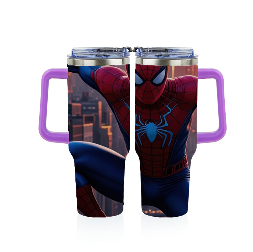 （画像用） Spider Man スパイダーマン 1200ｍLフルプリント車用タンブラー