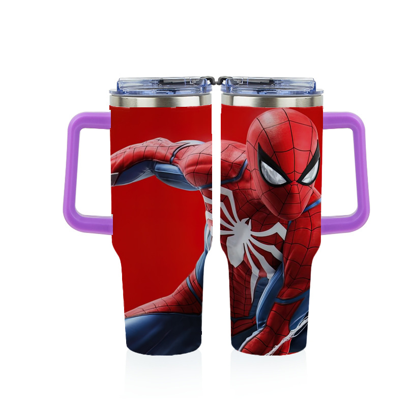 Spider Man スパイダーマン 1200ｍLフルプリント車用タンブラー
