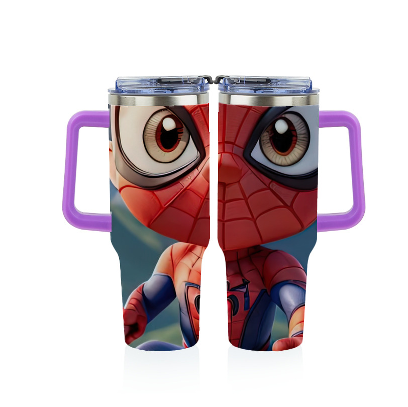 （画像用） Spider Man スパイダーマン 1200ｍLフルプリント車用タンブラー
