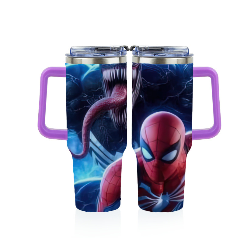 Spider Man スパイダーマン 1200ｍLフルプリント車用タンブラー