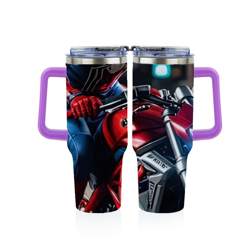 （画像用） Spider Man スパイダーマン 1200ｍLフルプリント車用タンブラー