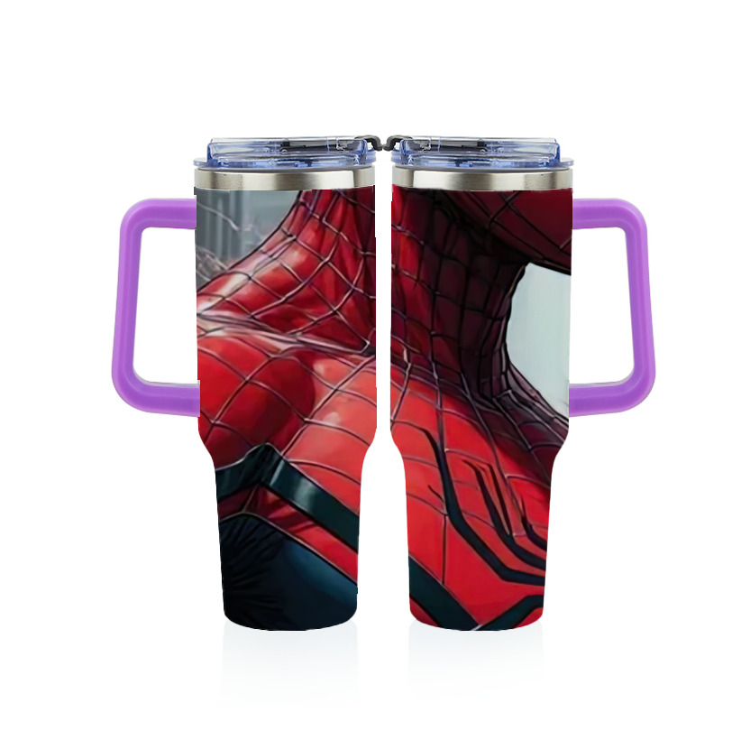 Spider Man スパイダーマン 1200ｍLフルプリント車用タンブラー