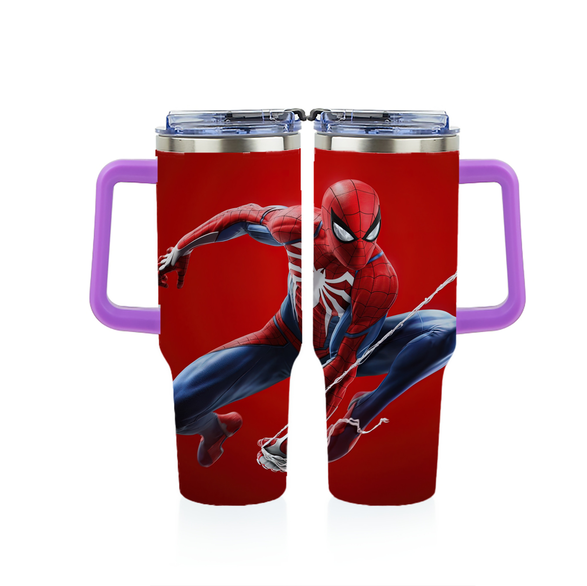（画像用） Spider Man スパイダーマン 1200ｍLフルプリント車用タンブラー