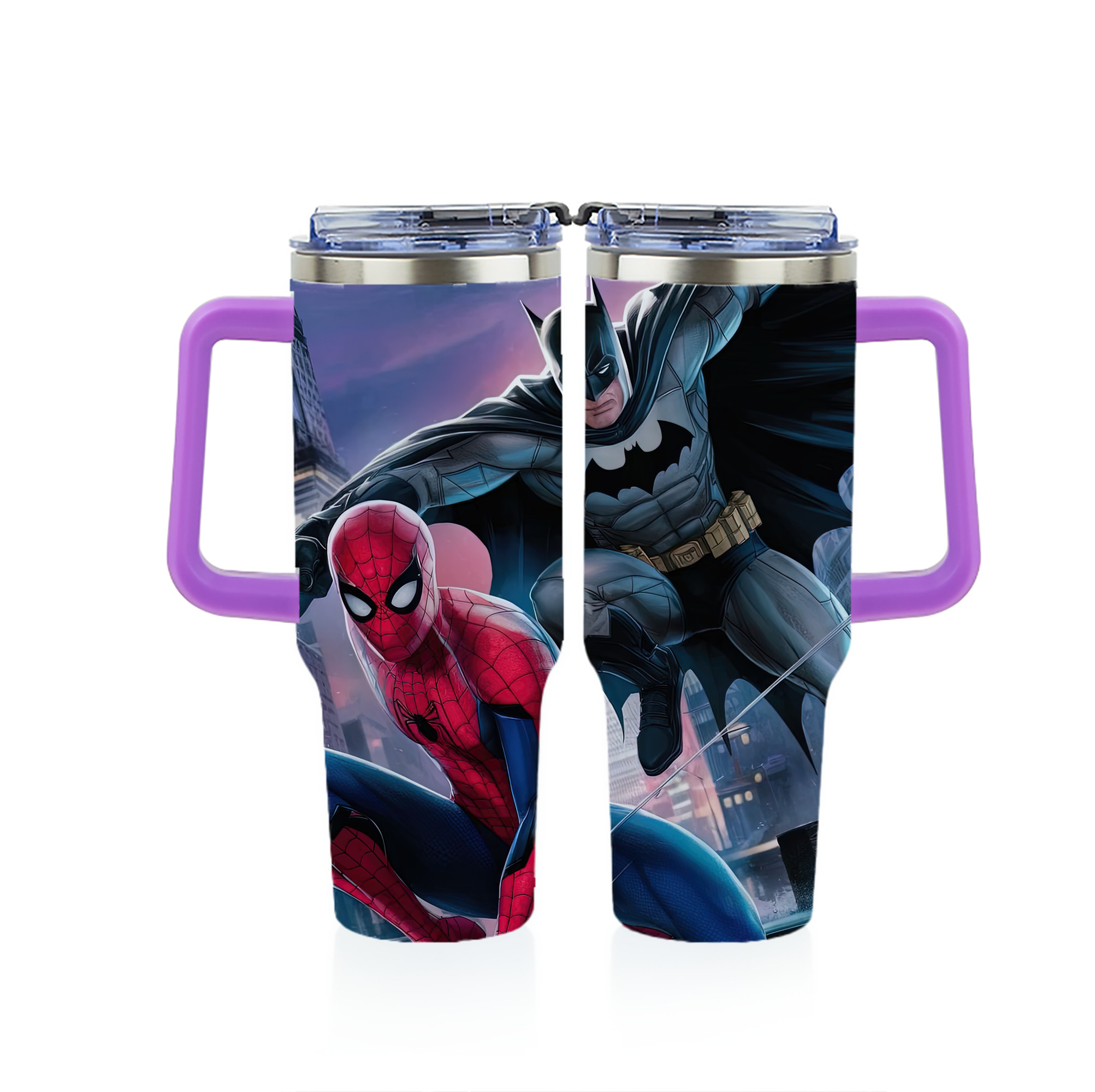 （画像用） Spider Man スパイダーマン 1200ｍLフルプリント車用タンブラー