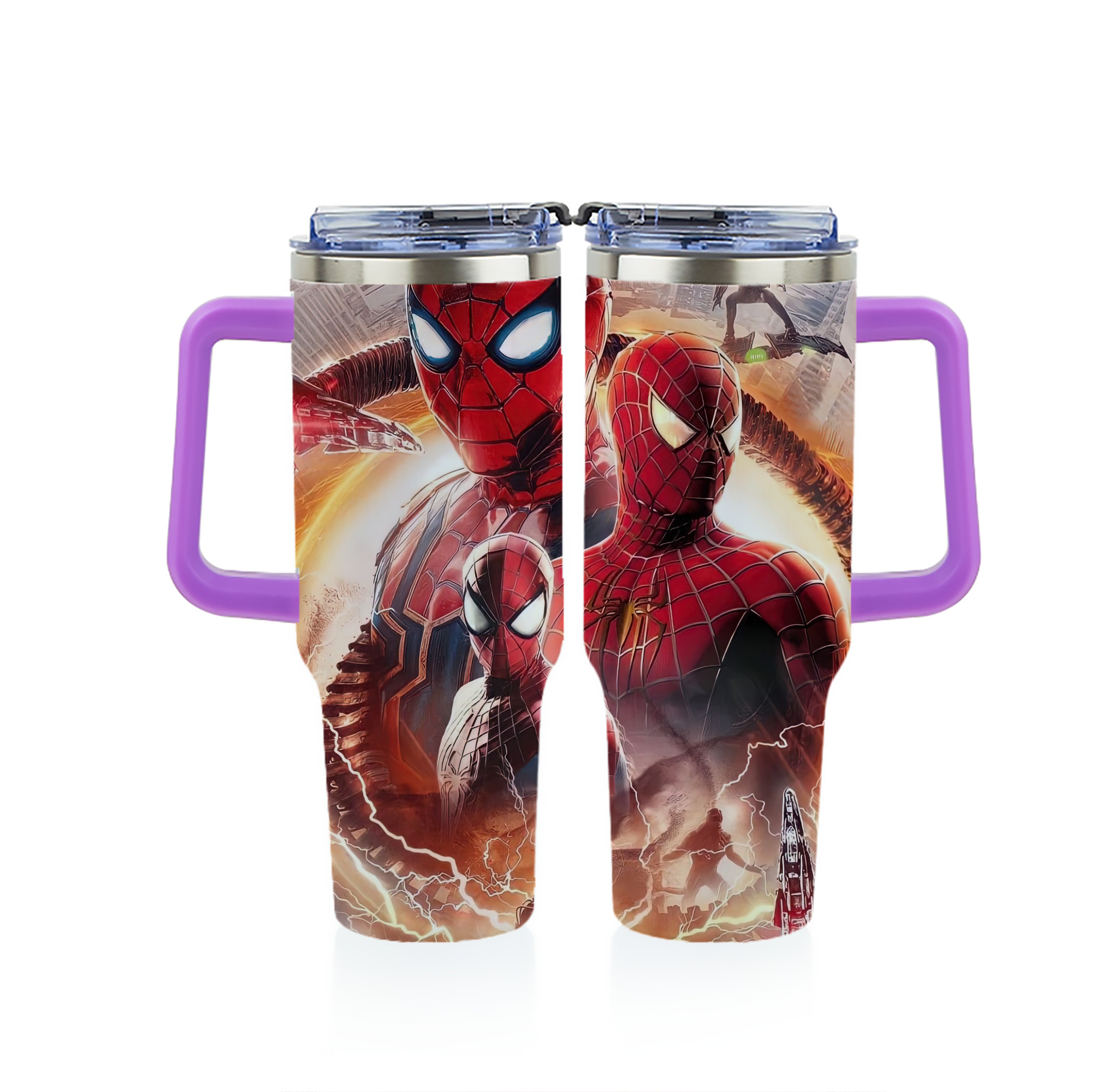 （画像用） Spider Man スパイダーマン 1200ｍLフルプリント車用タンブラー