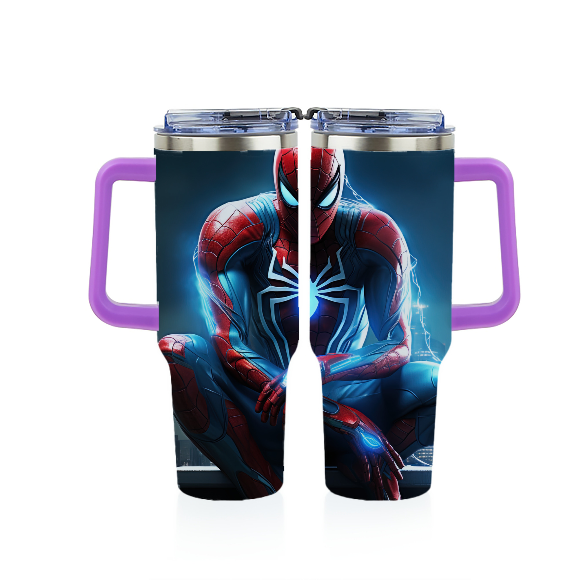 （画像用） Spider Man スパイダーマン 1200ｍLフルプリント車用タンブラー