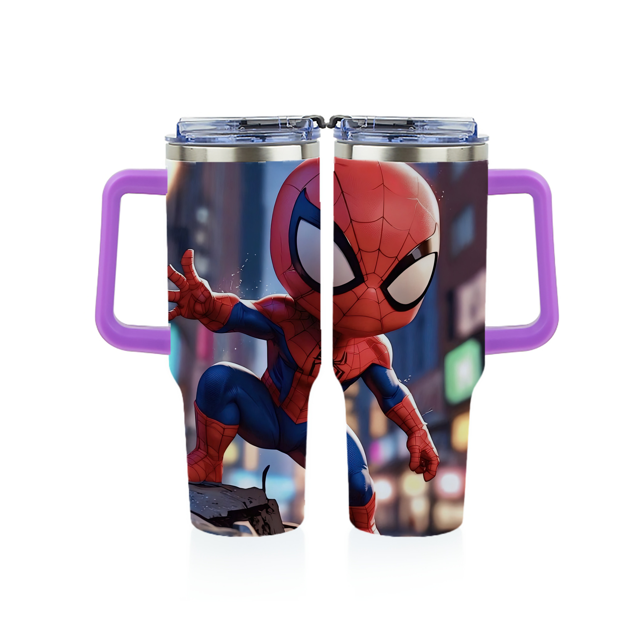 （画像用） Spider Man スパイダーマン 1200ｍLフルプリント車用タンブラー