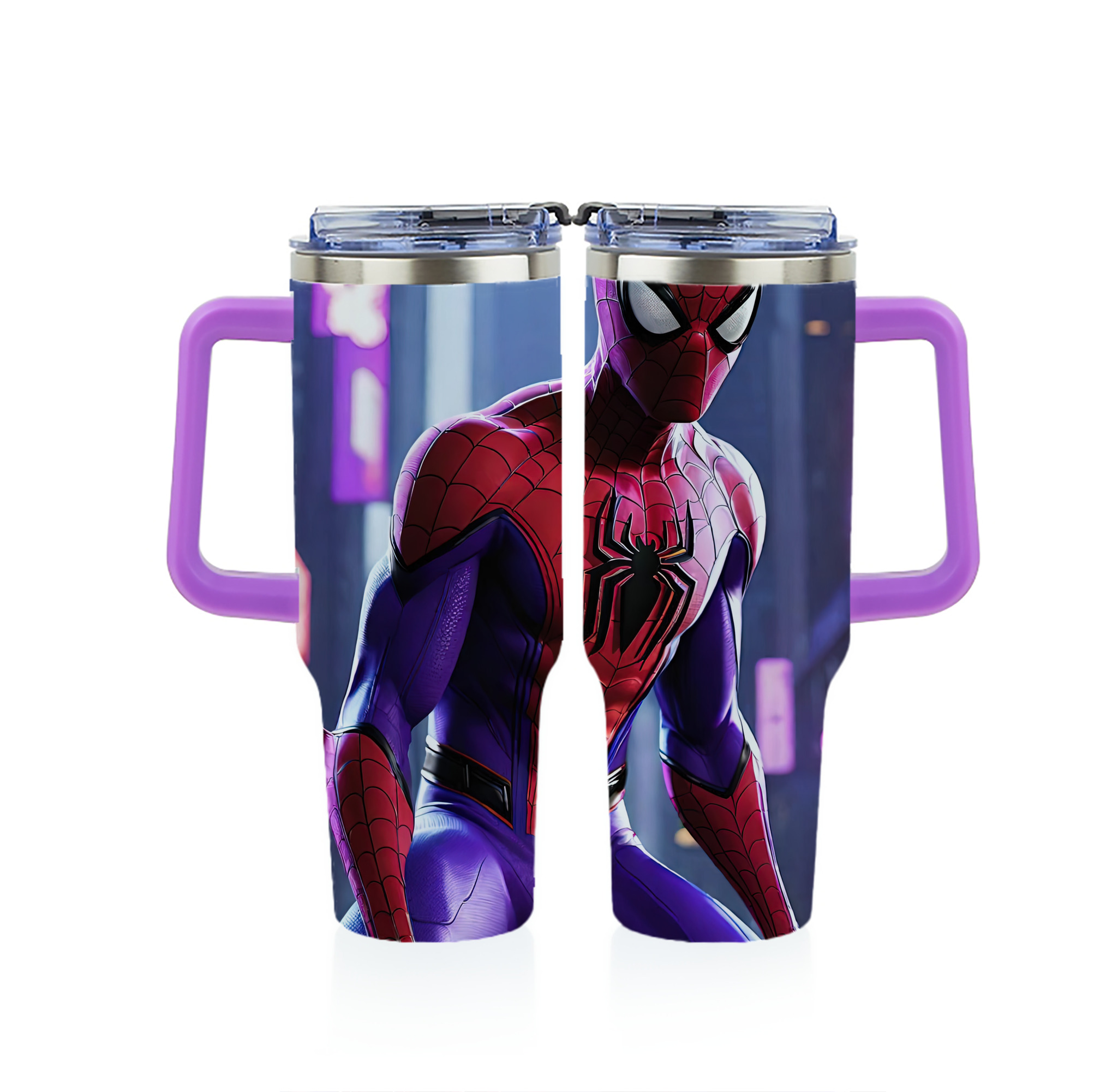 （画像用） Spider Man スパイダーマン 1200ｍLフルプリント車用タンブラー