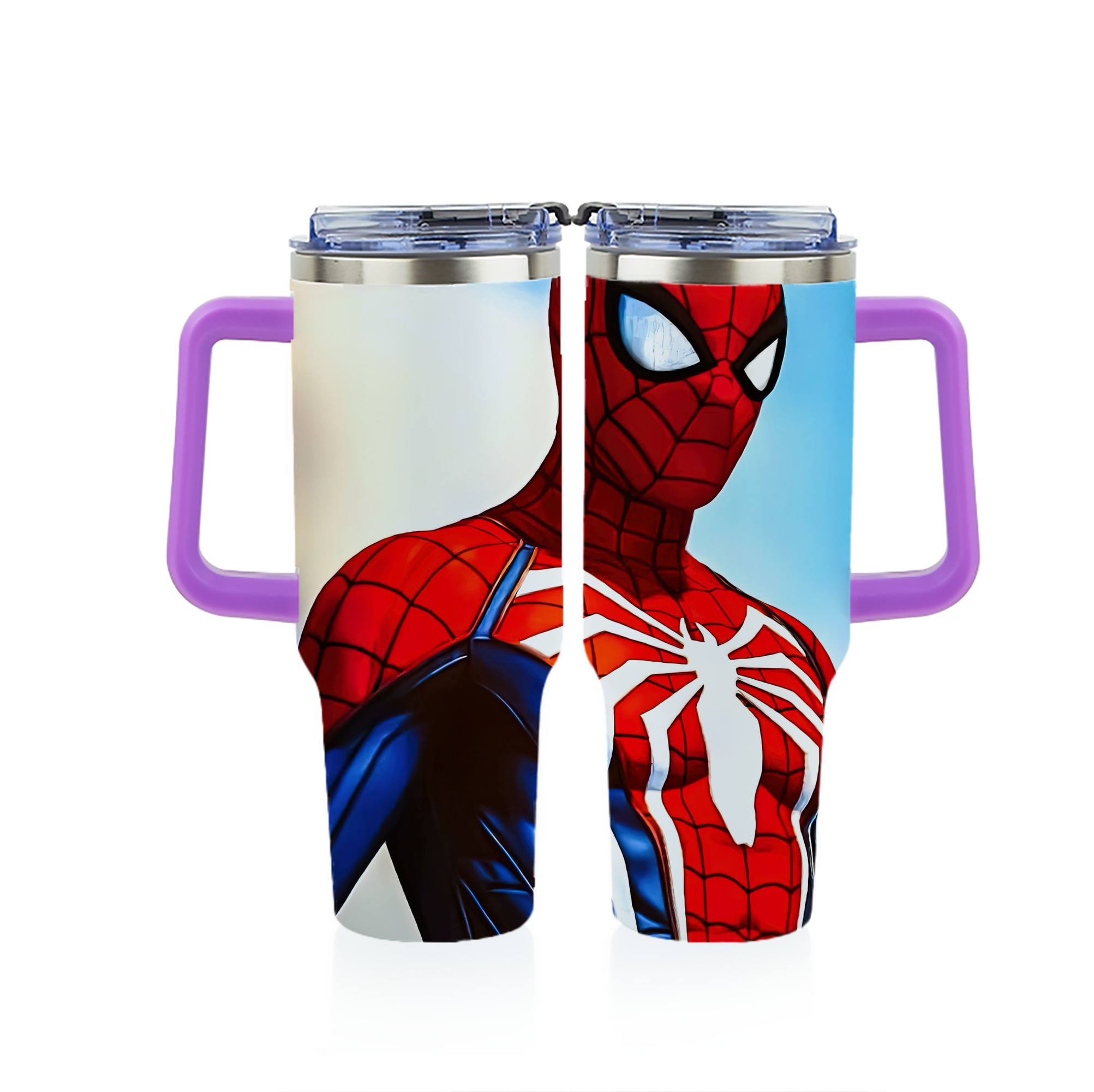 （画像用） Spider Man スパイダーマン 1200ｍLフルプリント車用タンブラー