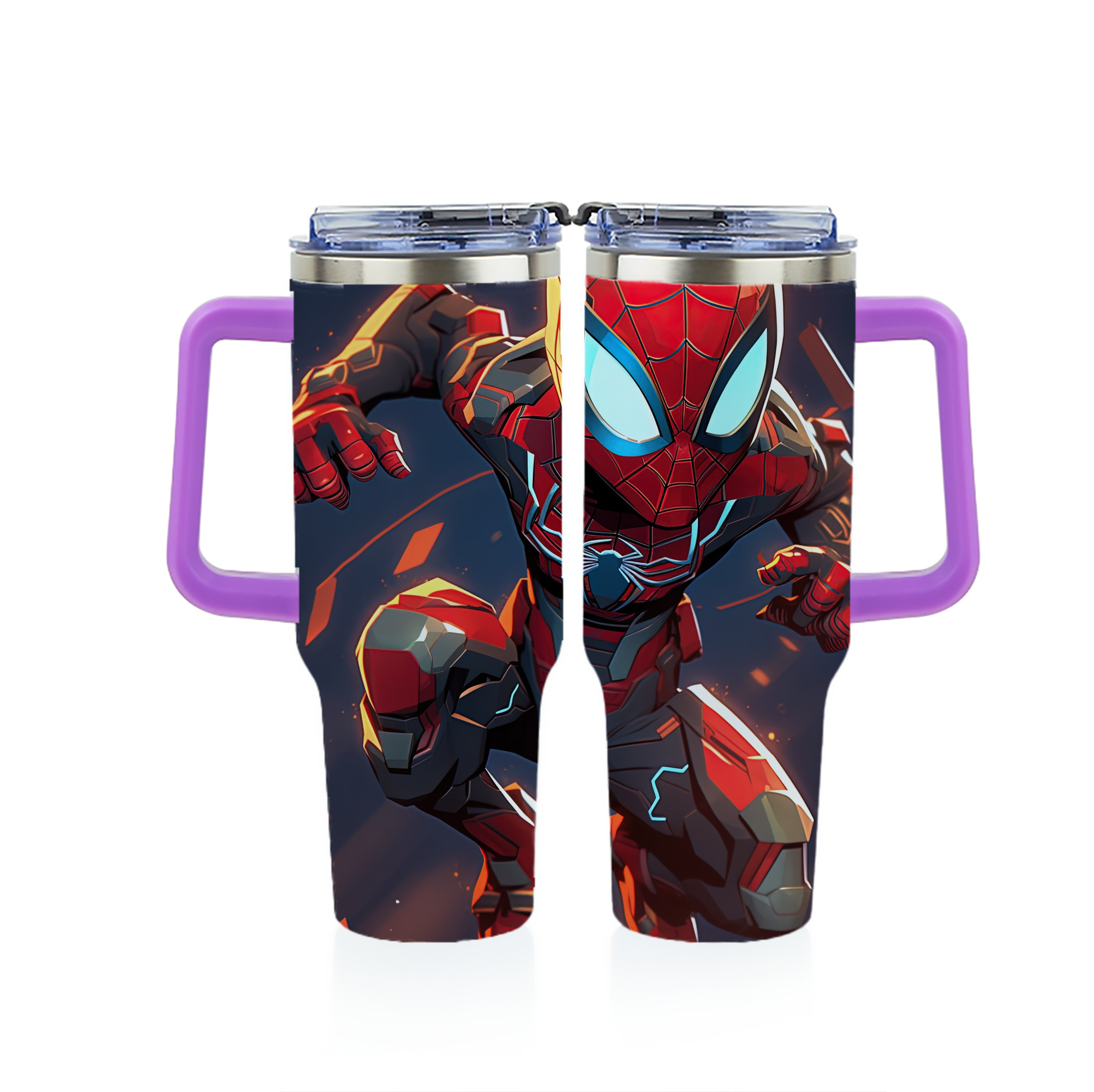 （画像用） Spider Man スパイダーマン 1200ｍLフルプリント車用タンブラー
