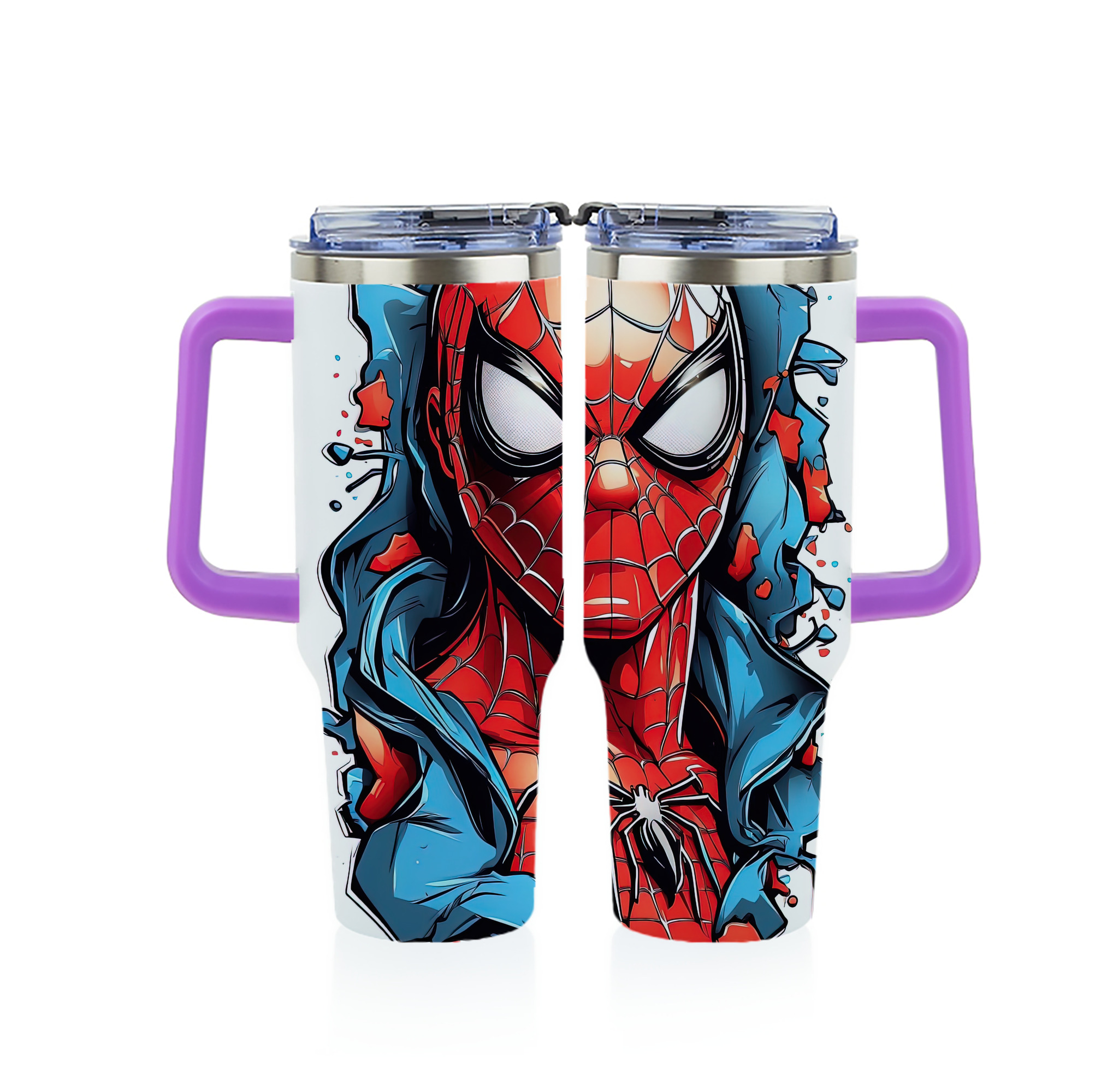 （画像用） Spider Man スパイダーマン 1200ｍLフルプリント車用タンブラー