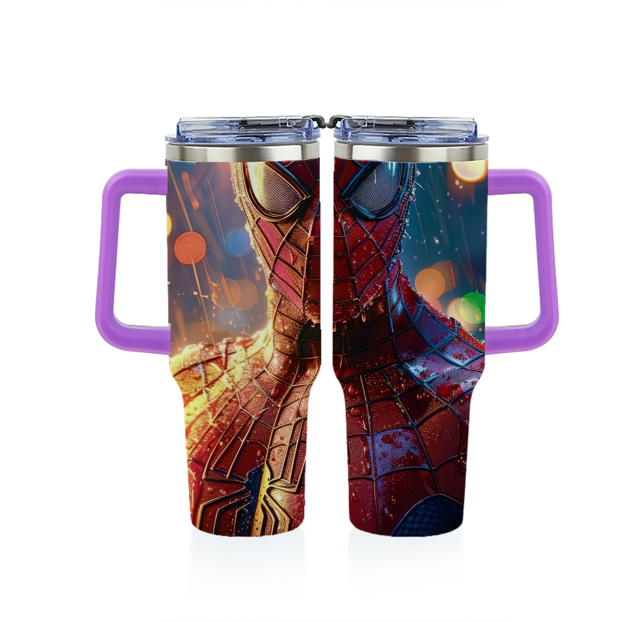 （画像用） Spider Man スパイダーマン 1200ｍLフルプリント車用タンブラー