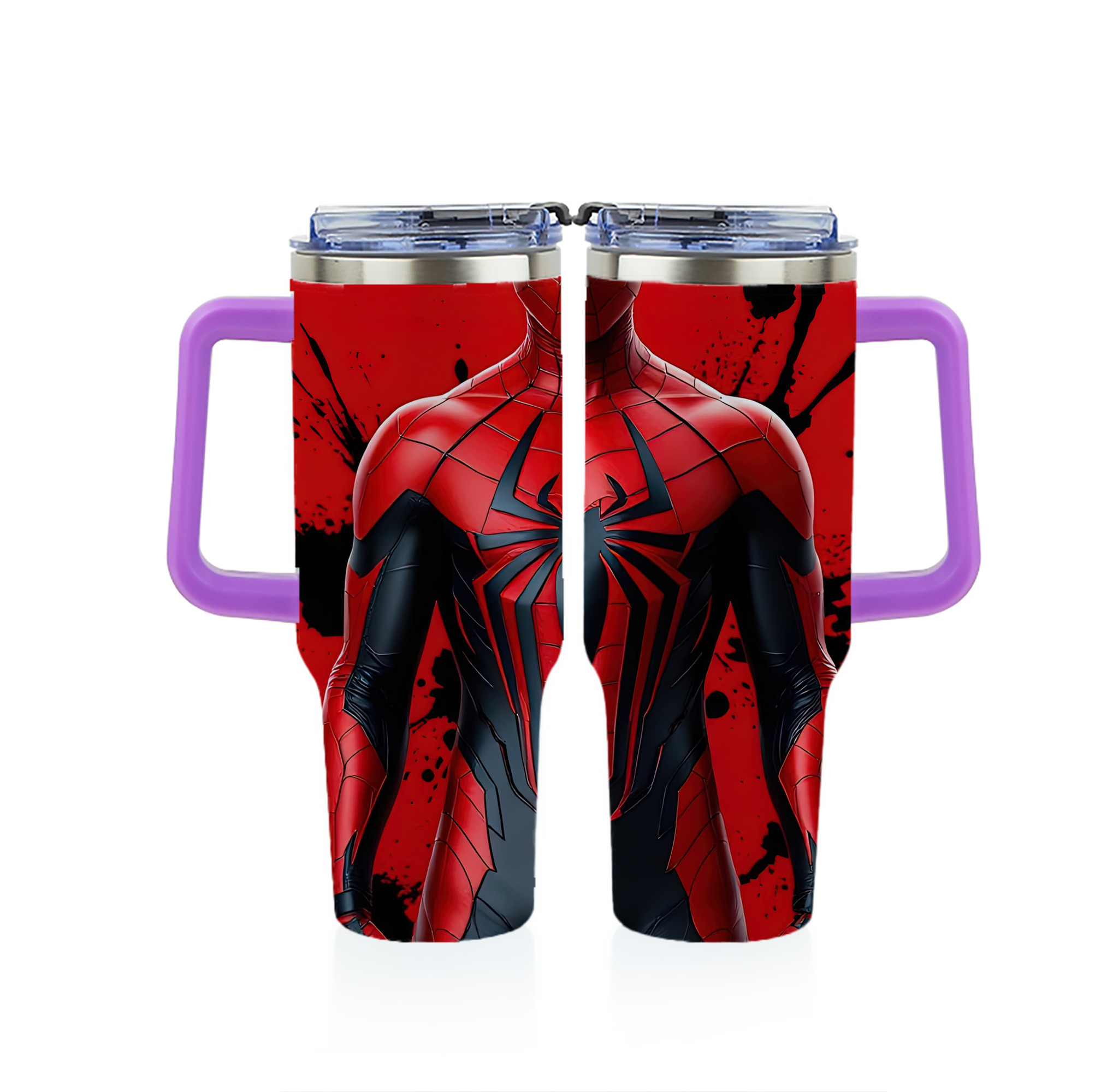 （画像用） Spider Man スパイダーマン 1200ｍLフルプリント車用タンブラー