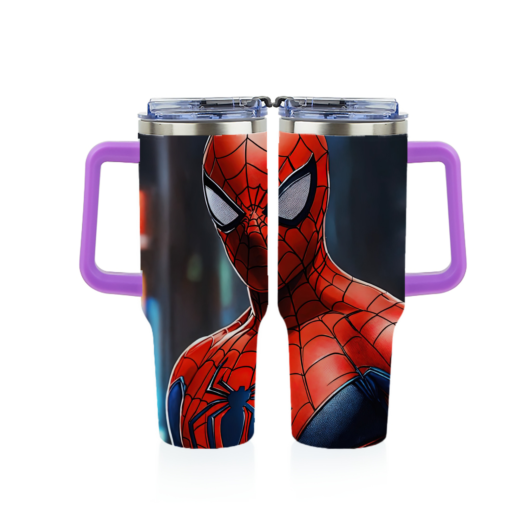 （画像用） Spider Man スパイダーマン 1200ｍLフルプリント車用タンブラー