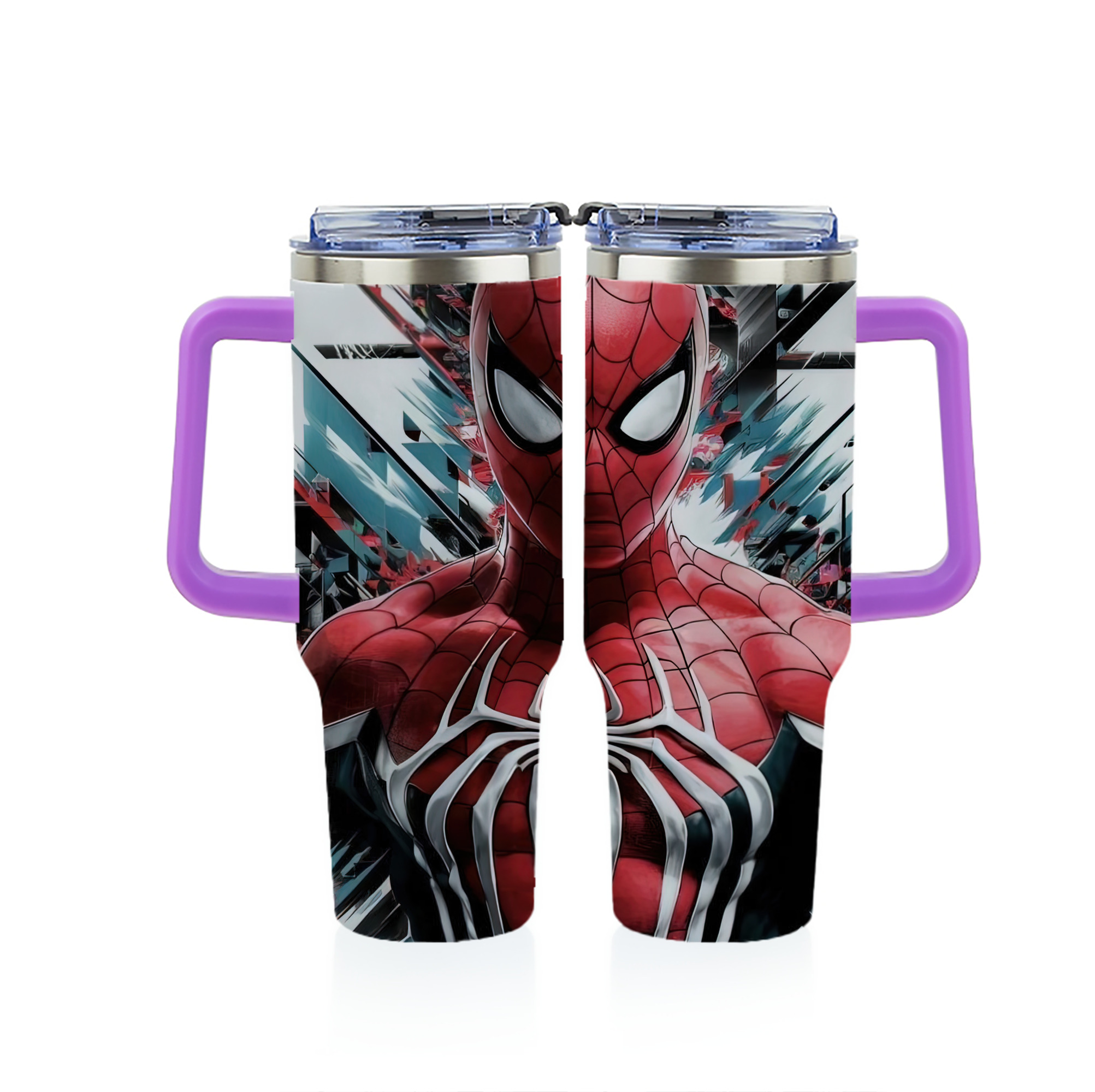 （画像用） Spider Man スパイダーマン 1200ｍLフルプリント車用タンブラー