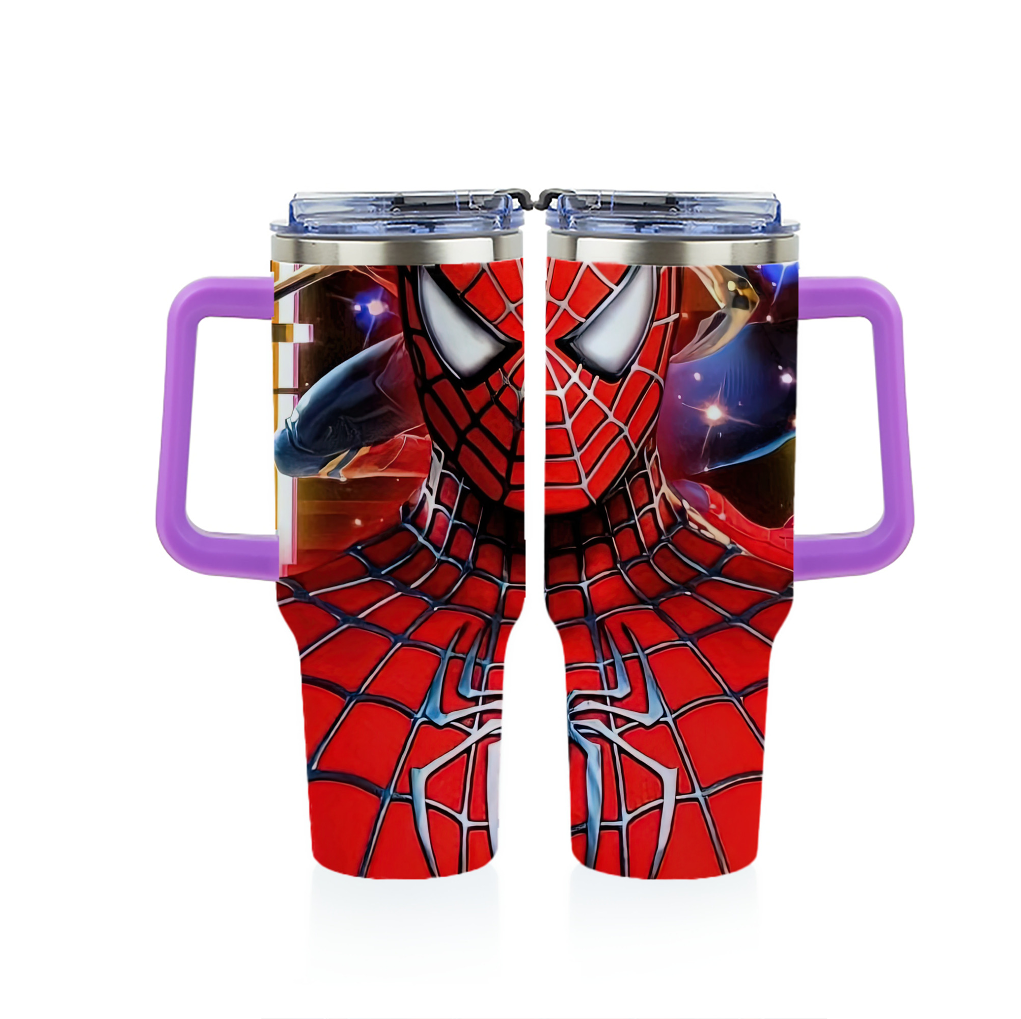 （画像用） Spider Man スパイダーマン 1200ｍLフルプリント車用タンブラー