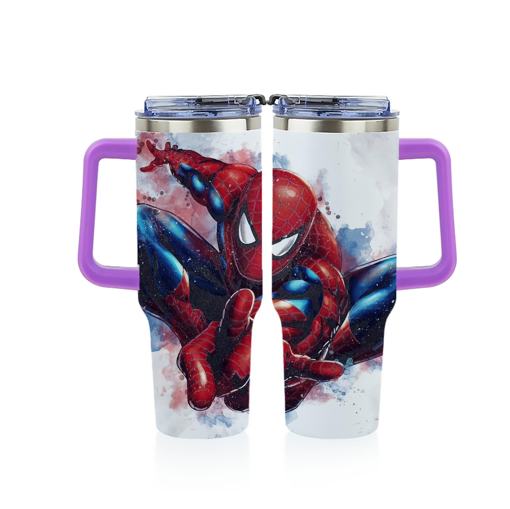 （画像用） Spider Man スパイダーマン 1200ｍLフルプリント車用タンブラー