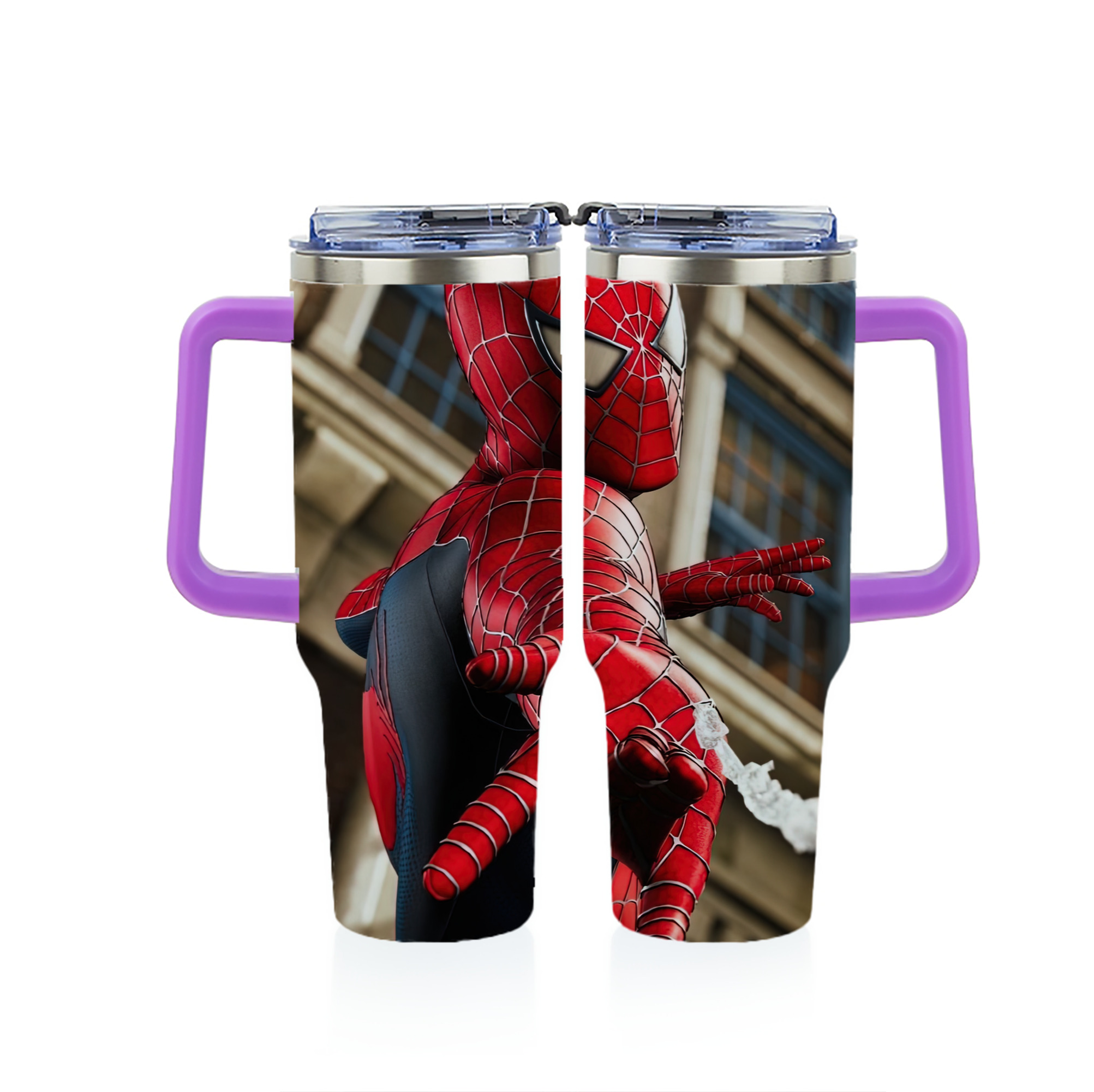 （画像用） Spider Man スパイダーマン 1200ｍLフルプリント車用タンブラー