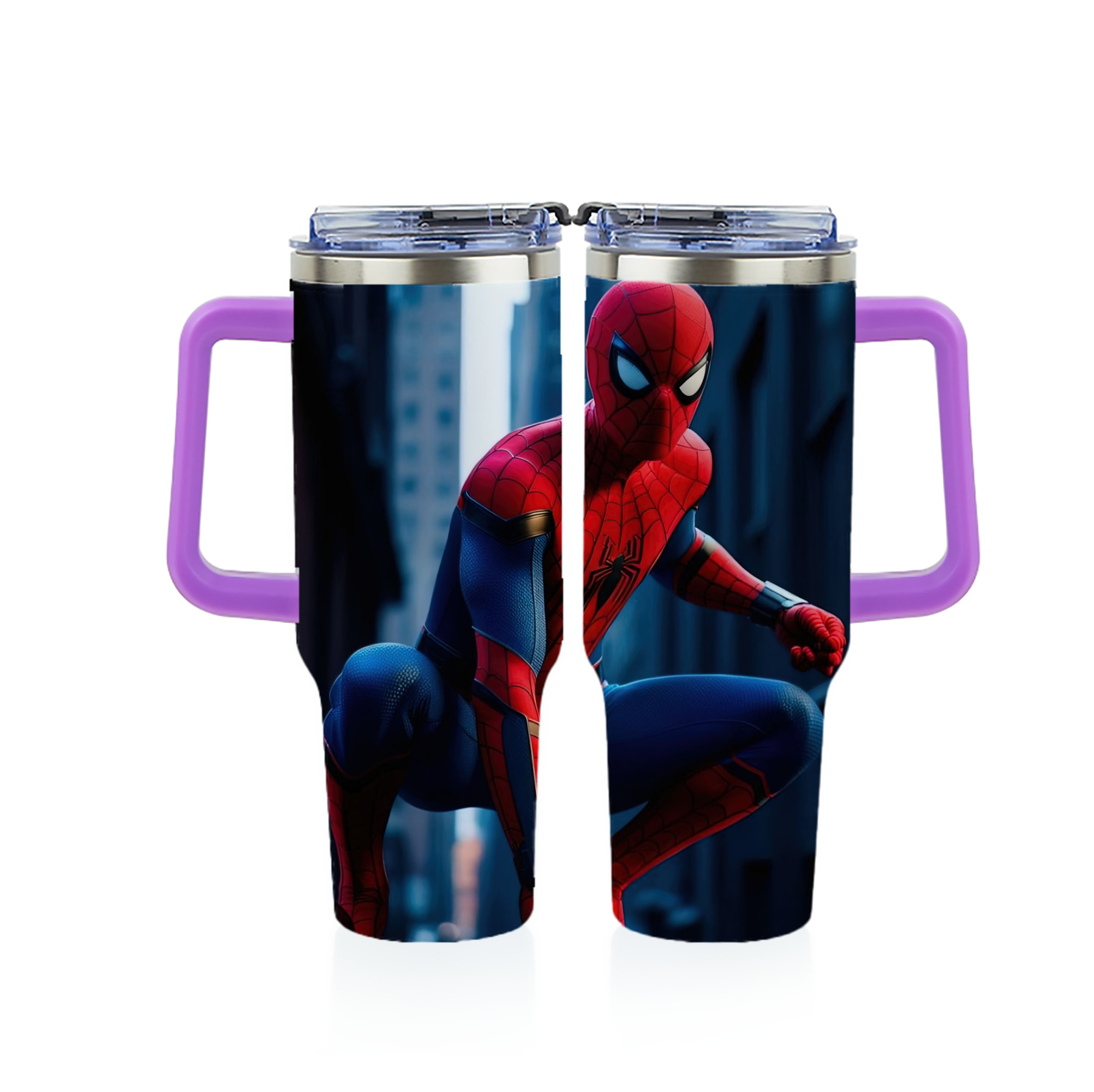 （画像用） Spider Man スパイダーマン 1200ｍLフルプリント車用タンブラー