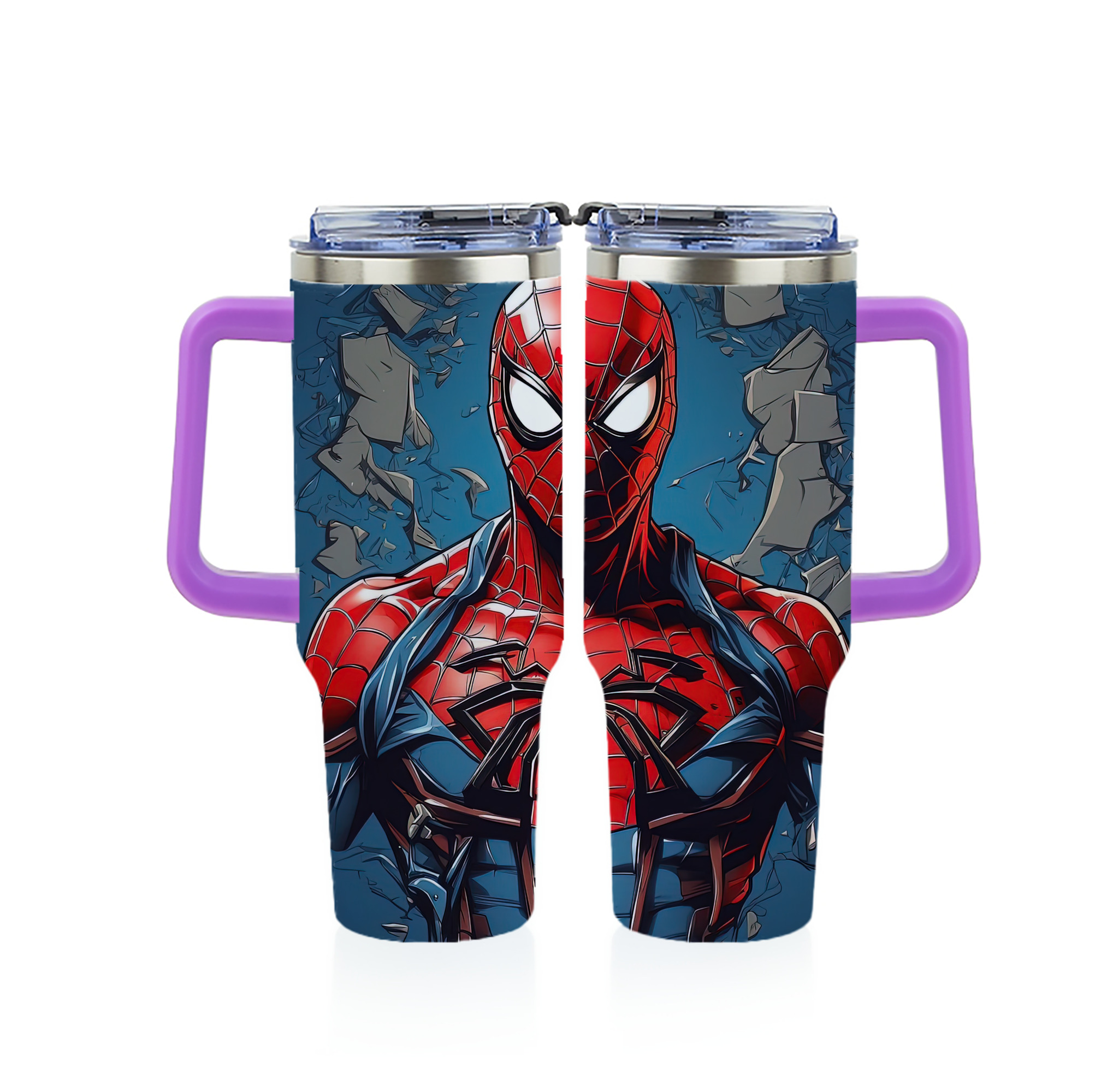 （画像用） Spider Man スパイダーマン 1200ｍLフルプリント車用タンブラー