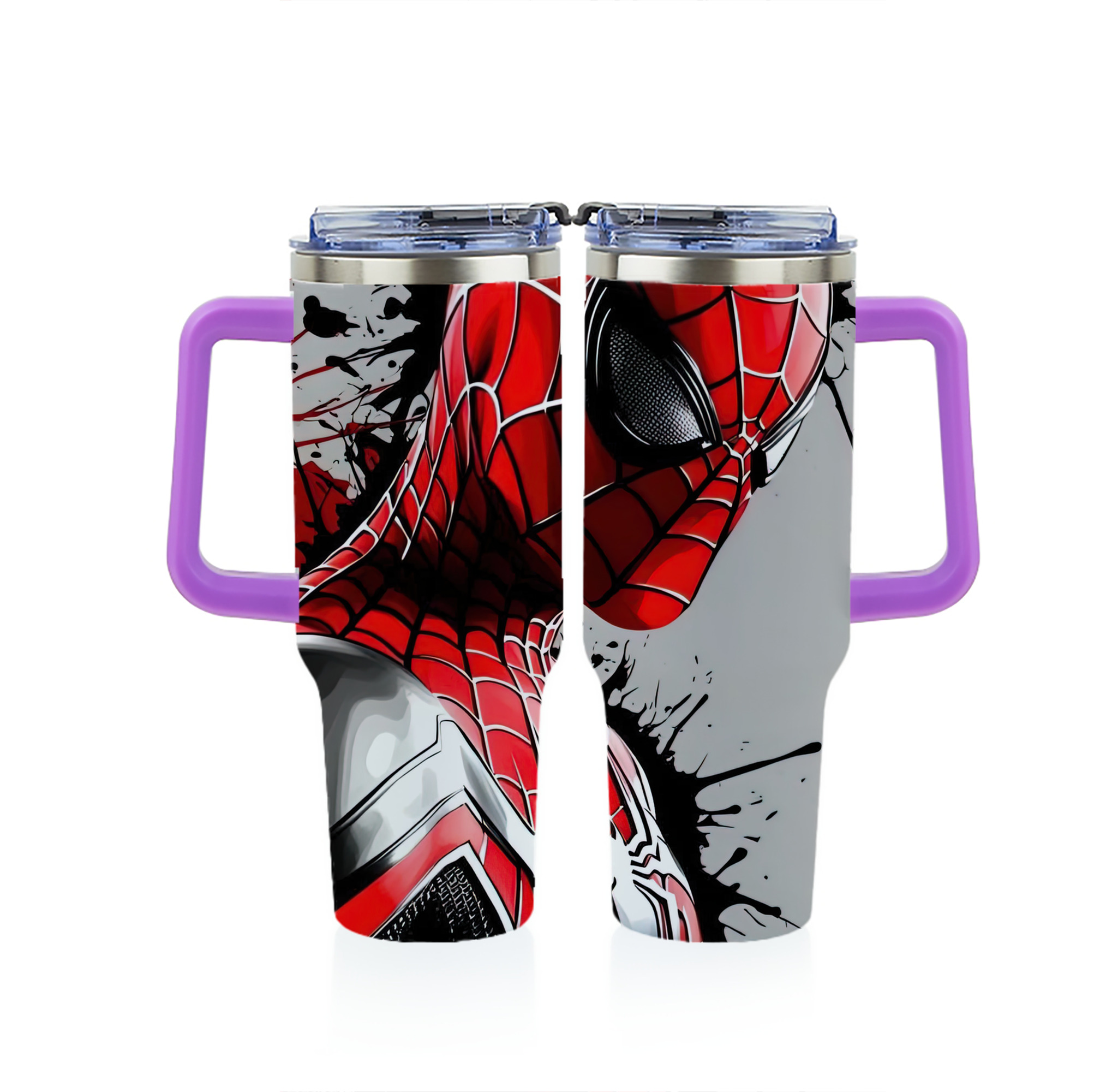 （画像用） Spider Man スパイダーマン 1200ｍLフルプリント車用タンブラー