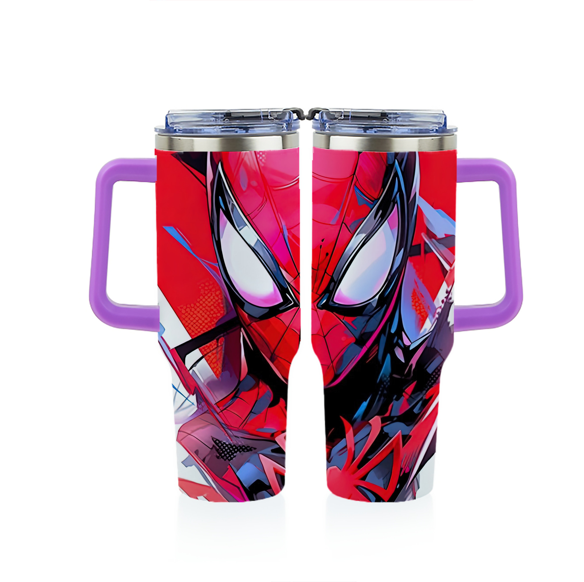 （画像用） Spider Man スパイダーマン 1200ｍLフルプリント車用タンブラー