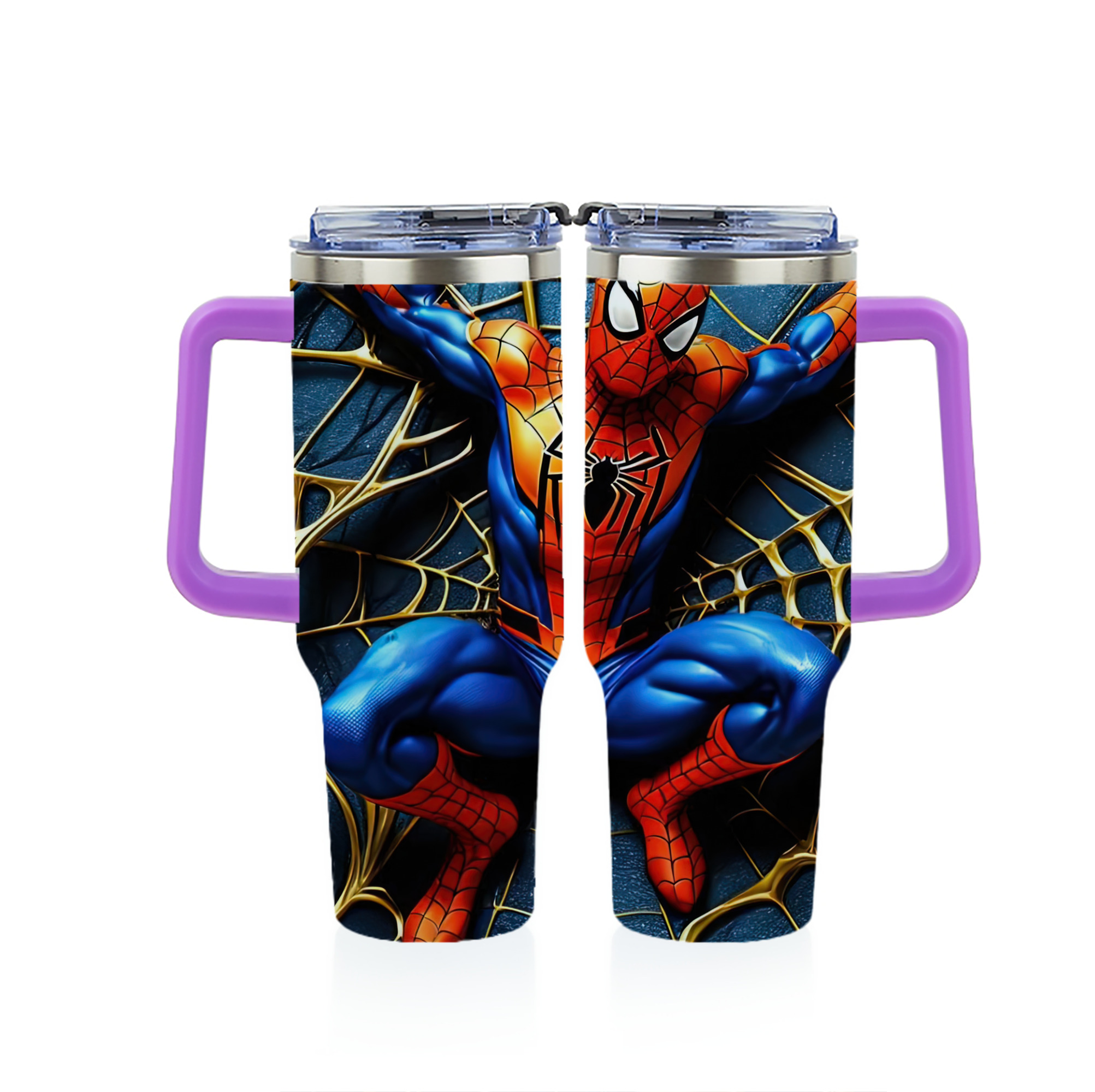 （画像用） Spider Man スパイダーマン 1200ｍLフルプリント車用タンブラー