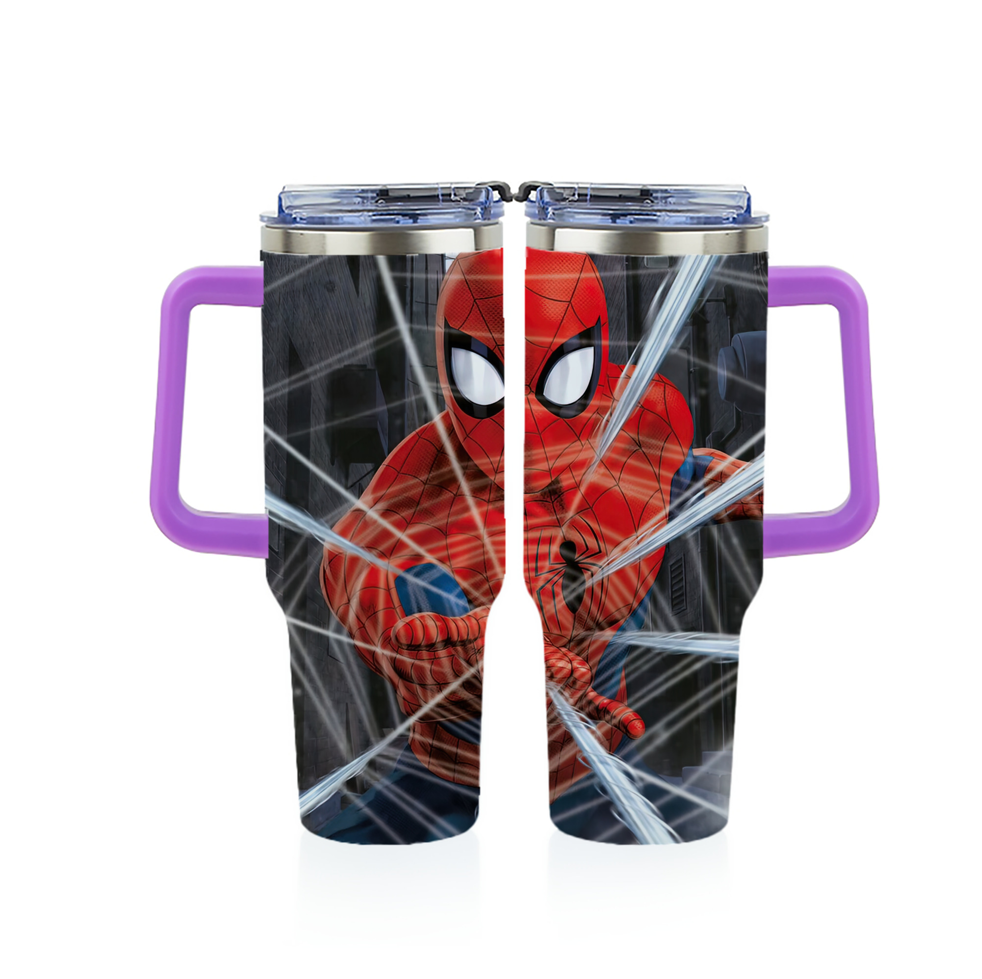 （画像用） Spider Man スパイダーマン 1200ｍLフルプリント車用タンブラー